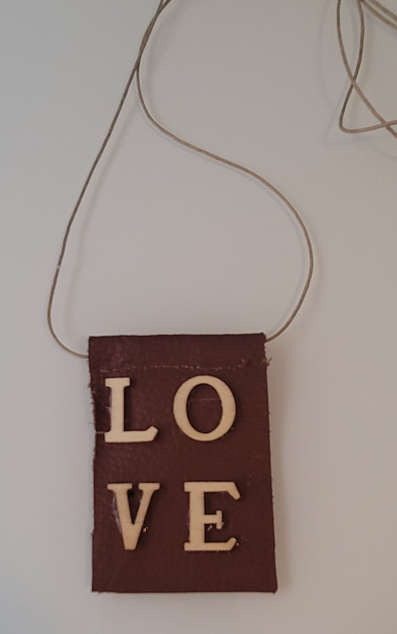 Leather accessorie Love