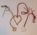 Heart leather necklace